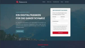 Swiss Stablecoin Website