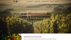 Weinwelten Website
